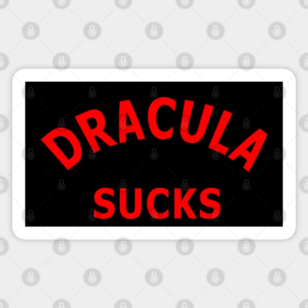 Dracula Sucks Sticker by Lyvershop